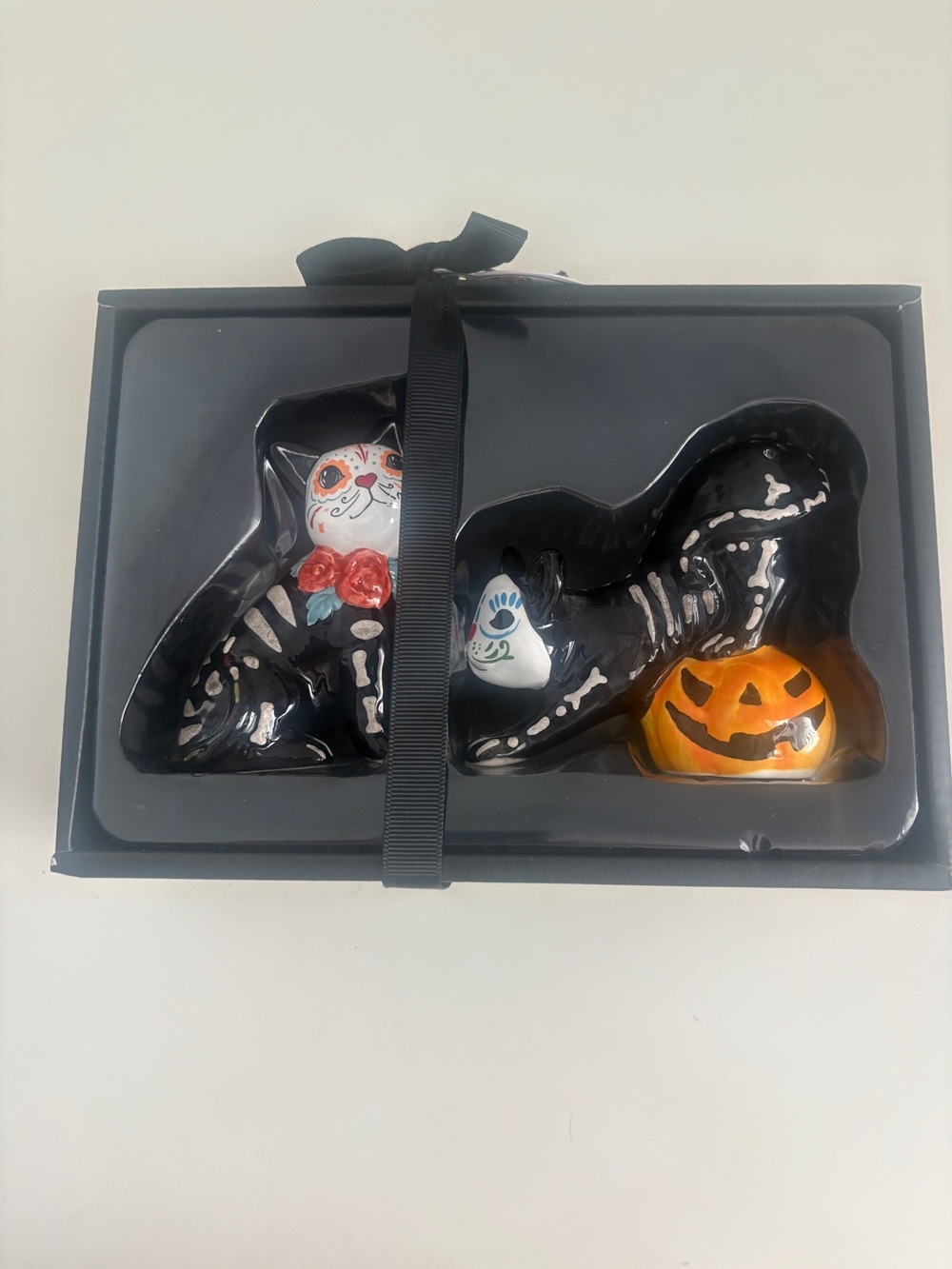 Blue Sky Salt and Pepper Shakers. NWT